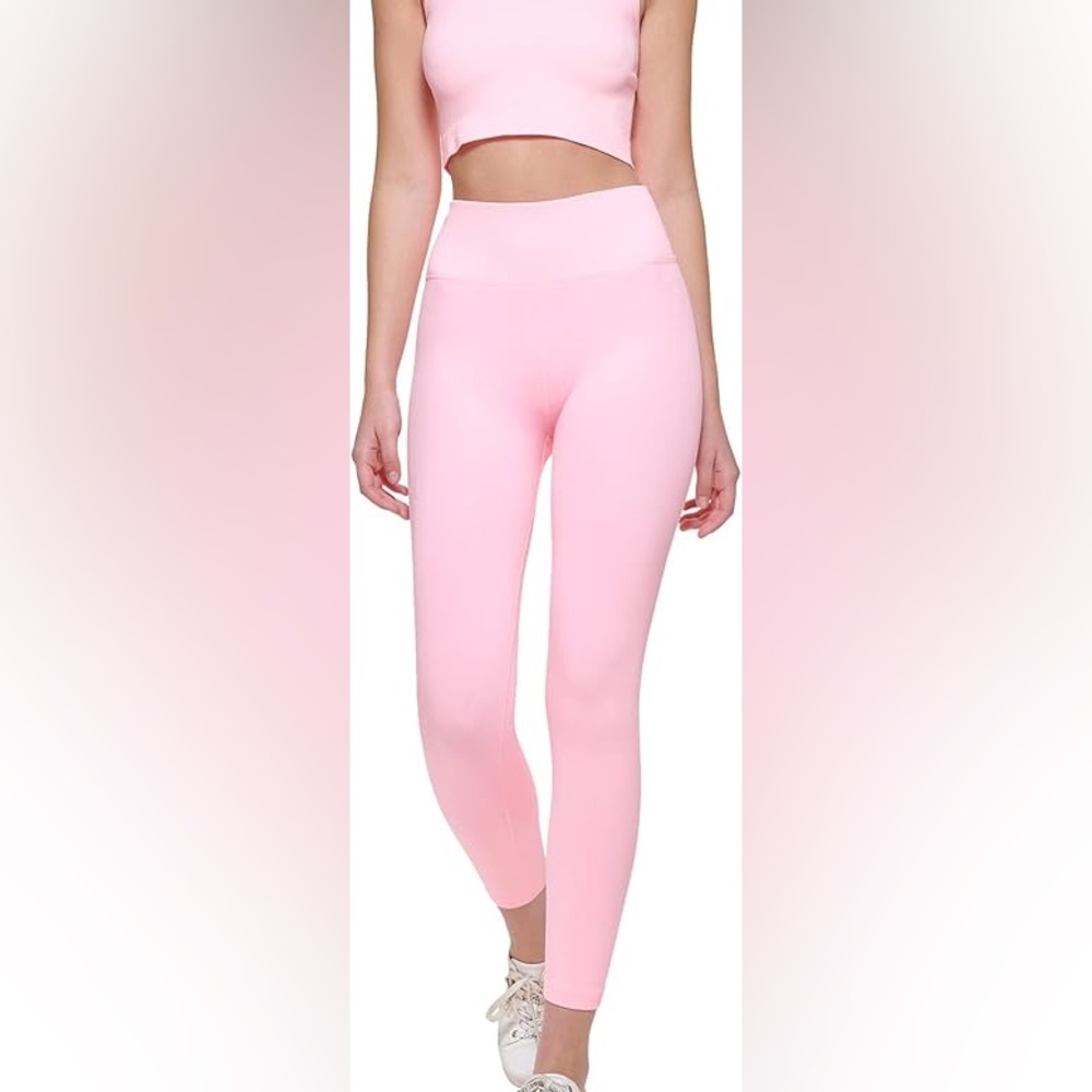 Calvin Klein Hibiscus Pink Performance Leggings